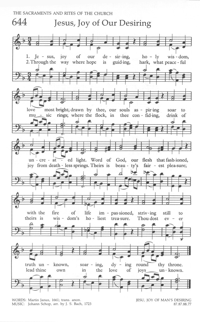 The United Methodist Hymnal page 650 | Hymnary.org