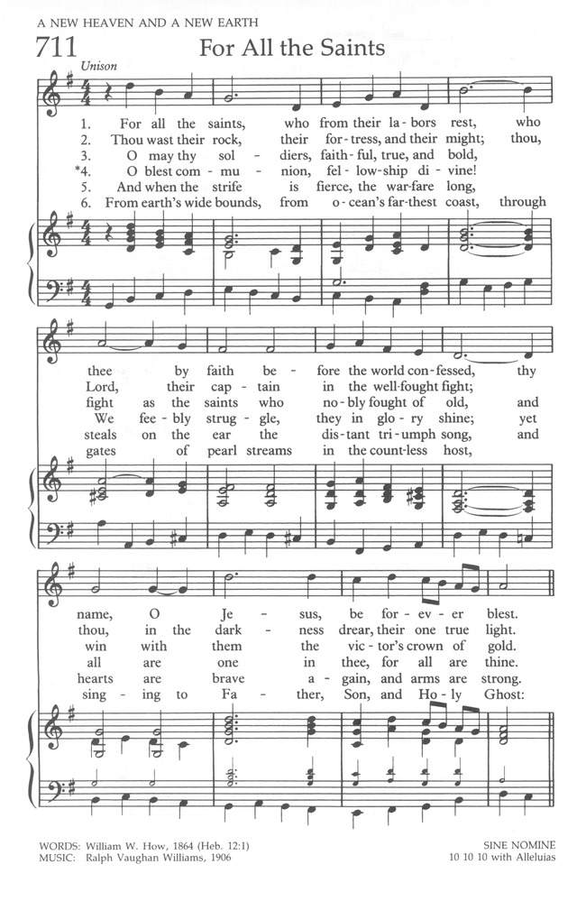 The United Methodist Hymnal page 706