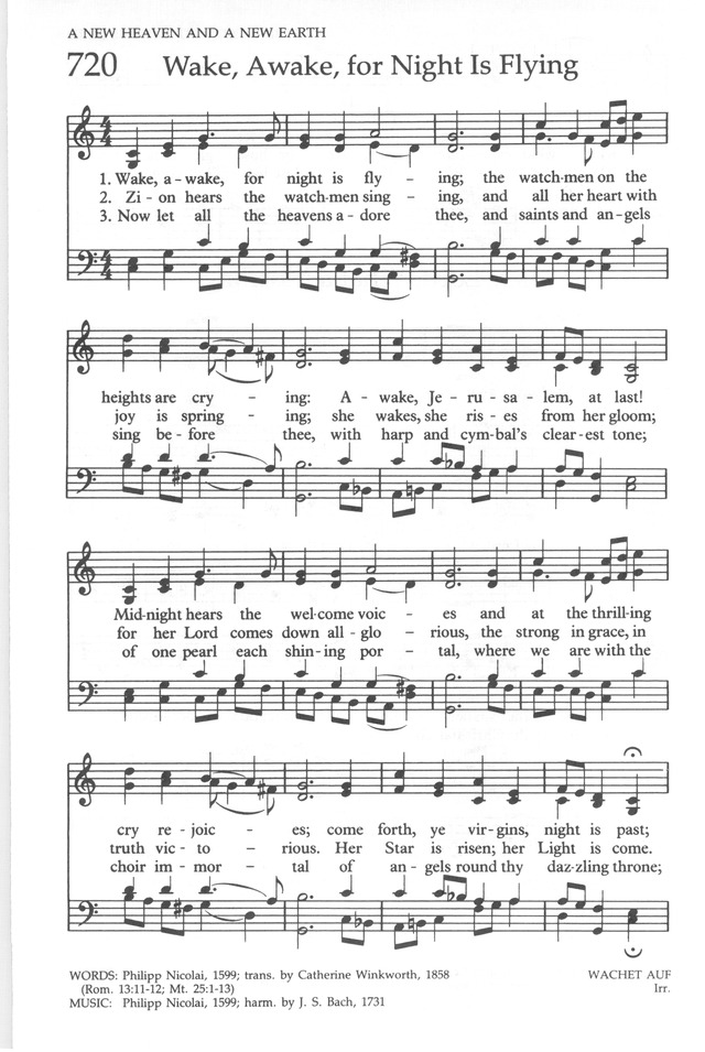 The United Methodist Hymnal page 718
