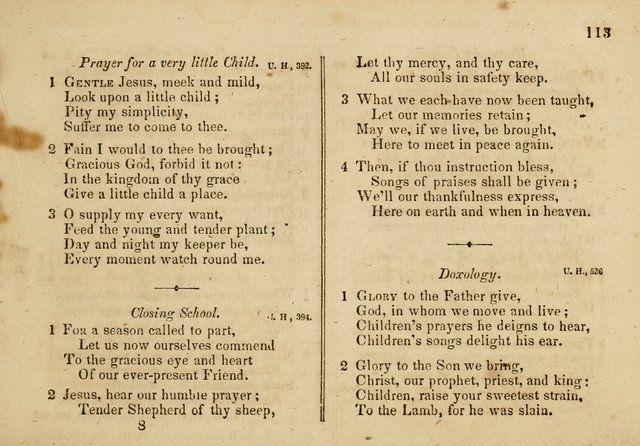 The Union Singing Book: arranged for and adapted to the Sunday school union hymn book page 103