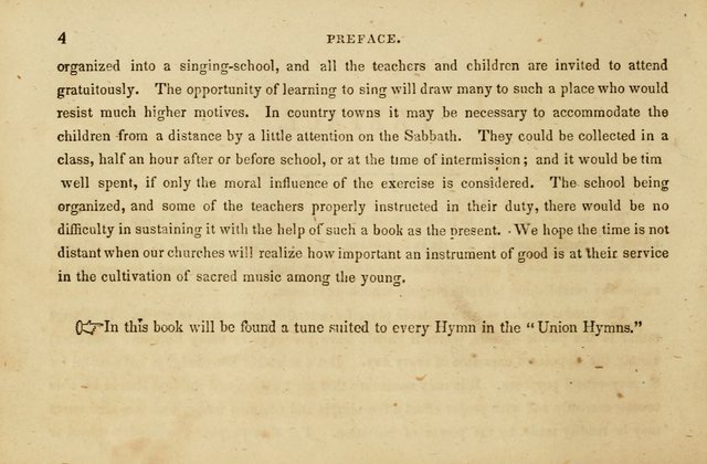 The Union Singing Book: arranged for and adapted to the Sunday school union hymn book page 4