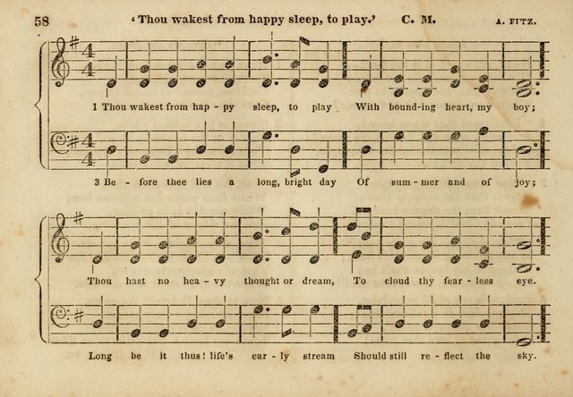 The Union Singing Book: arranged for and adapted to the Sunday school union hymn book page 56