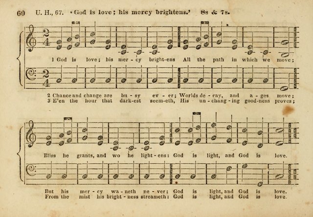 The Union Singing Book: arranged for and adapted to the Sunday school union hymn book page 58