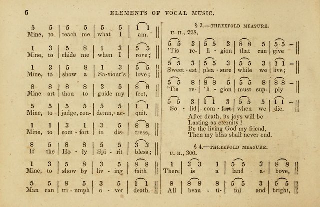 The Union Singing Book: arranged for and adapted to the Sunday school union hymn book page 6