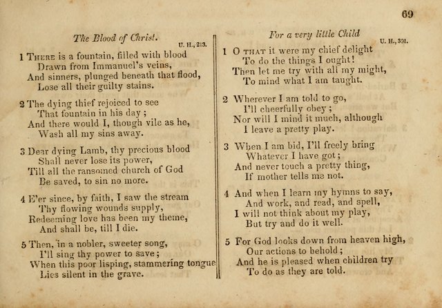 The Union Singing Book: arranged for and adapted to the Sunday school union hymn book page 67
