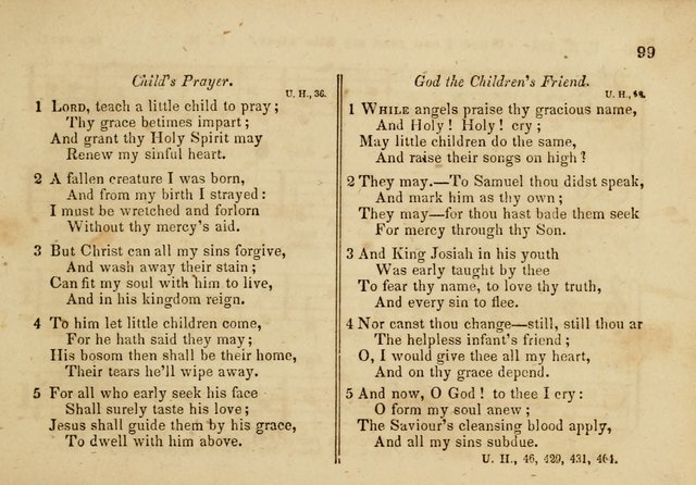 The Union Singing Book: arranged for and adapted to the Sunday school union hymn book page 89