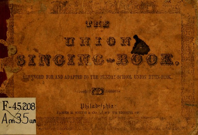The Union Singing Book: arranged for and adapted to the Sunday school union hymn book page i