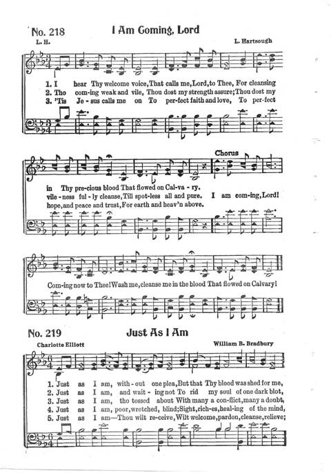 Universal Songs and Hymns: a complete hymnal page 198