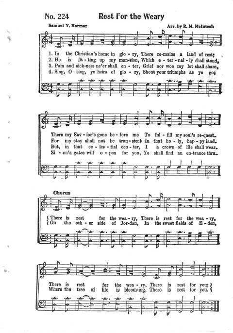 Universal Songs and Hymns: a complete hymnal page 203