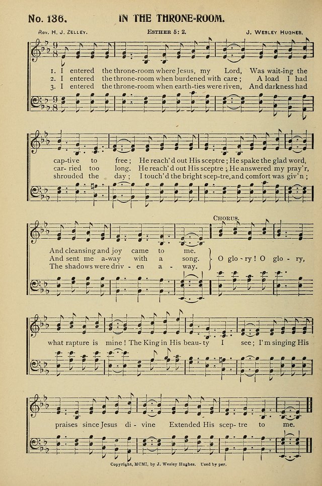 Uplifted Voices: a 20th century hymn book for sunday-schools and devotional meetings page 136