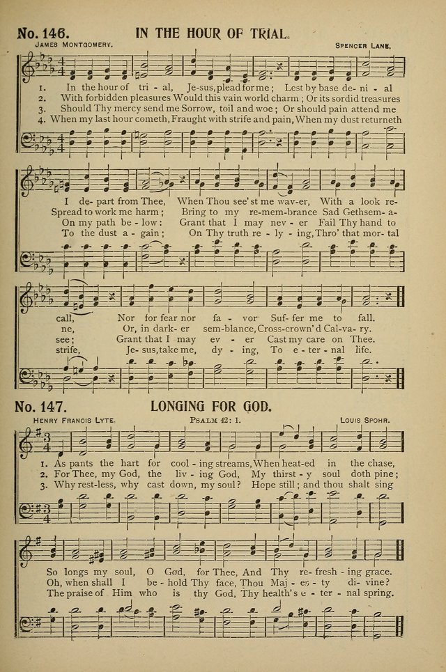 Uplifted Voices: a 20th century hymn book for sunday-schools and devotional meetings page 145
