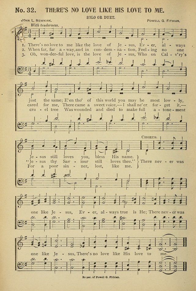 Uplifted Voices: a 20th century hymn book for sunday-schools and devotional meetings page 32