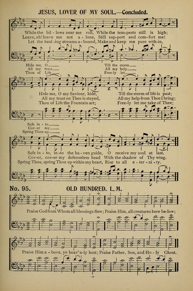 Uplifted Voices: a 20th century hymn book for sunday-schools and devotional meetings page 95