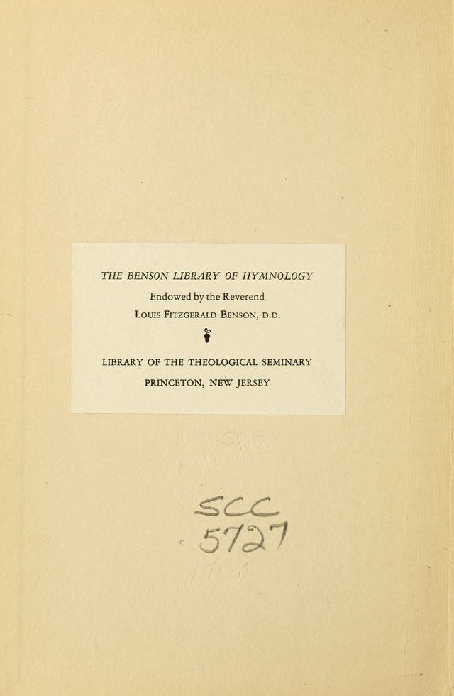 The Victory: a collection of popular Sunday school songs new and old page iii
