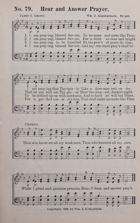 Victory Bells: for revival services, prayer meetings, young people societies & the Sunday school page 73