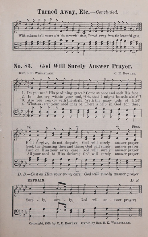 Victory Bells: for revival services, prayer meetings, young people societies & the Sunday school page 77