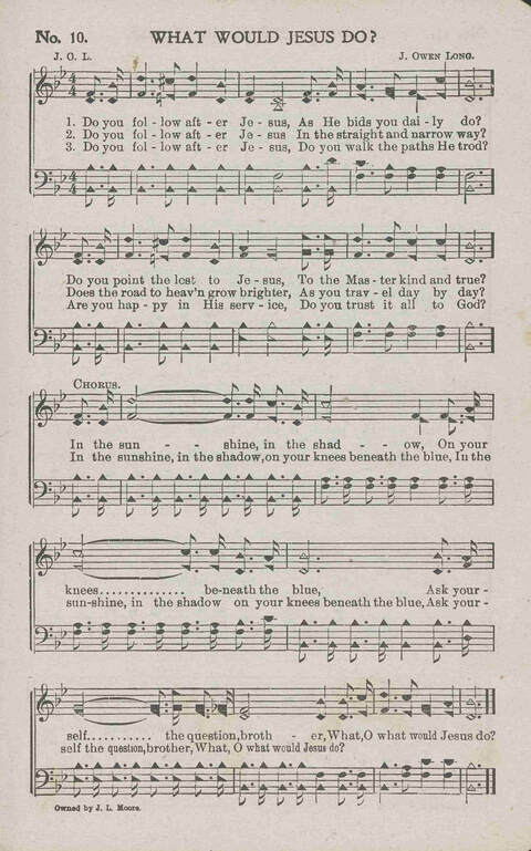 Victory Bells: a Collection of Songs, new and old, Suitable for all kinds of Church Service page 11