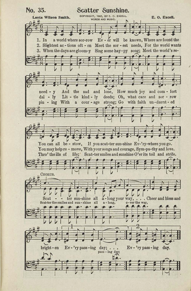 The Very Best: Songs for the Sunday School page 35