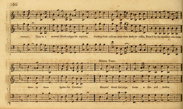The Vocal Companion: containing a concise introduction to the practice of music, and a set of tunes of various metres, arranged progressively for the use of learners page 162