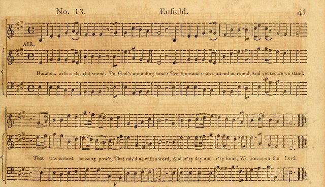 The Vocal Companion: containing a concise introduction to the practice of music, and a set of tunes of various metres, arranged progressively for the use of learners page 41