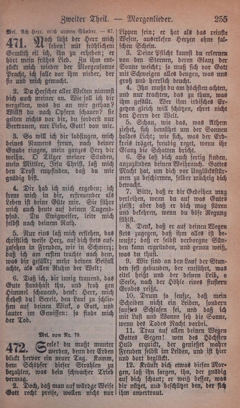 Verbessertes Gesangbuch: zum Gebrauch bein dem öffentlichen Gottesdienste sowohl als zur Privat-Erbauung page 249