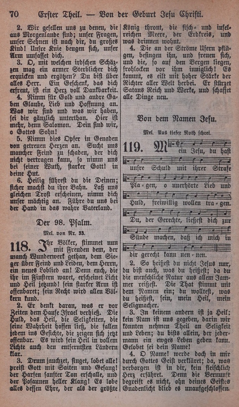 Verbessertes Gesangbuch: zum Gebrauch bein dem öffentlichen Gottesdienste sowohl als zur Privat-Erbauung page 64