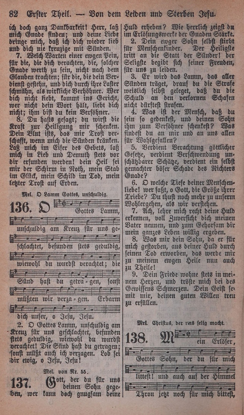 Verbessertes Gesangbuch: zum Gebrauch bein dem öffentlichen Gottesdienste sowohl als zur Privat-Erbauung page 76