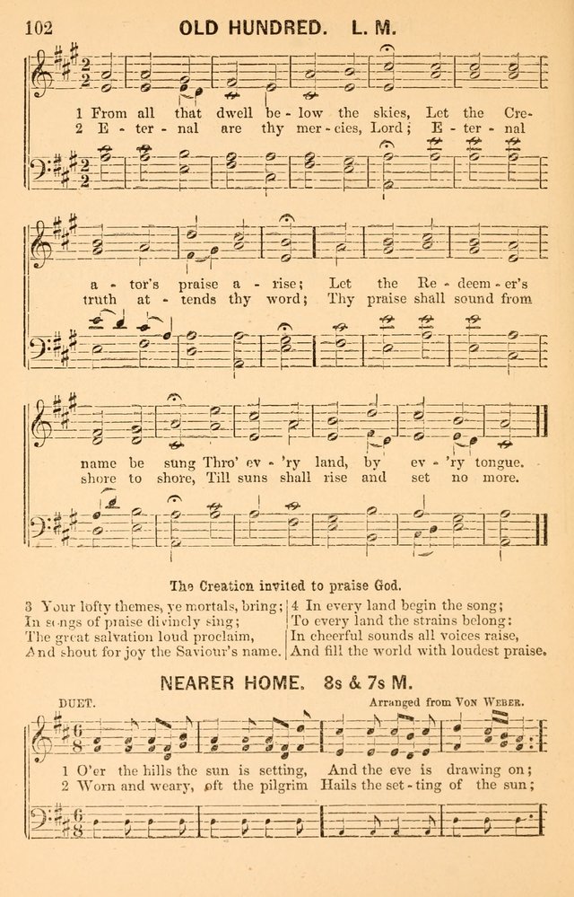Vestry Harmonies: a collection of hymns and tunes for all occasions of social worship page 107