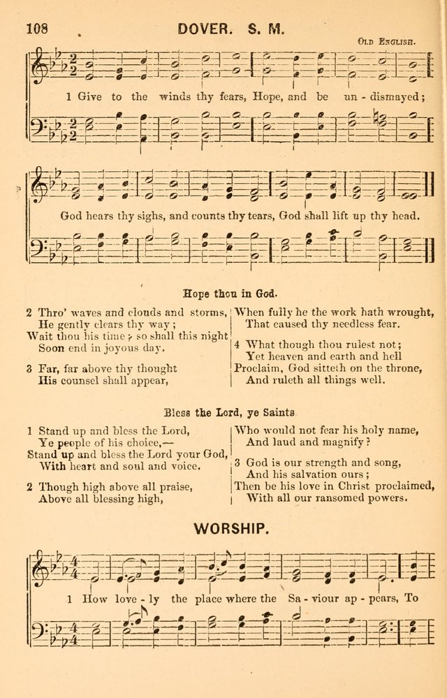 Vestry Harmonies: a collection of hymns and tunes for all occasions of social worship page 113
