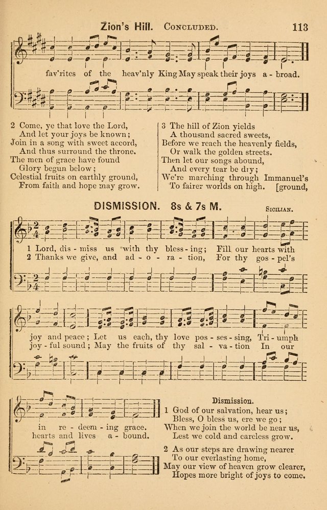 Vestry Harmonies: a collection of hymns and tunes for all occasions of social worship page 118