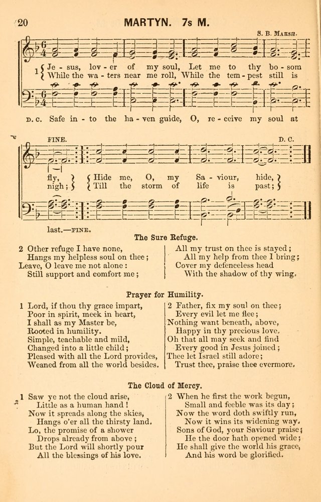 Vestry Harmonies: a collection of hymns and tunes for all occasions of social worship page 25