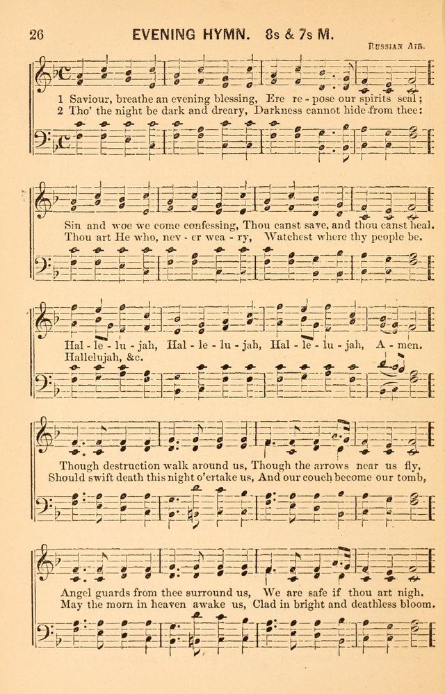 Vestry Harmonies: a collection of hymns and tunes for all occasions of social worship page 31