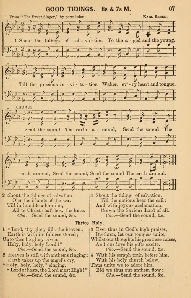 Vestry Harmonies: a collection of hymns and tunes for all occasions of social worship page 72
