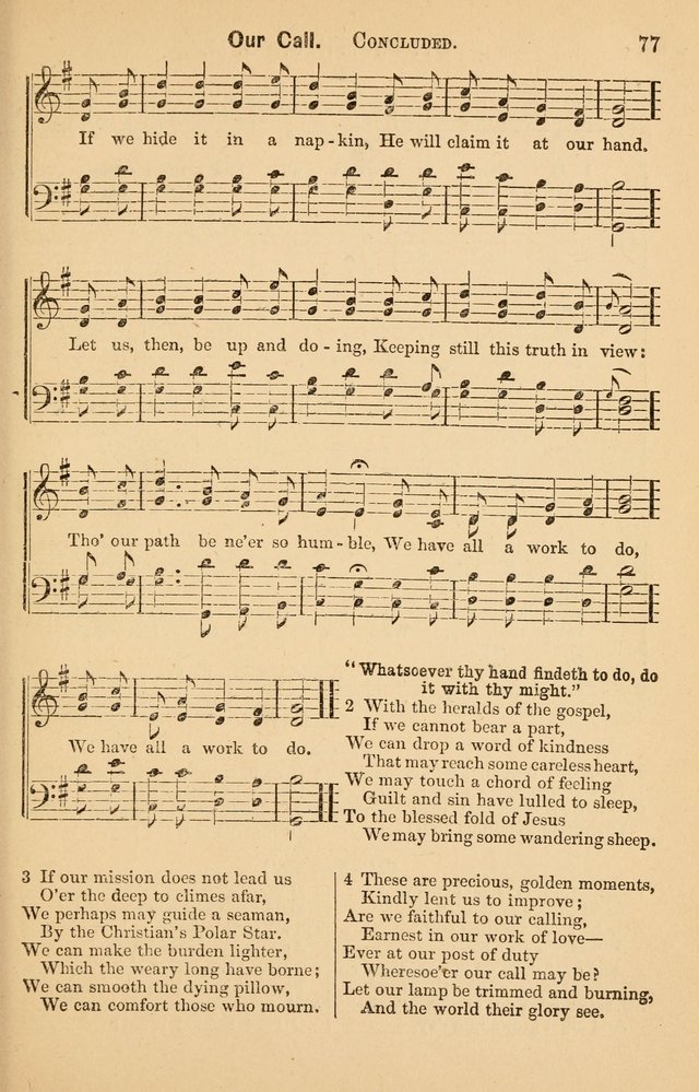 Vestry Harmonies: a collection of hymns and tunes for all occasions of social worship page 82