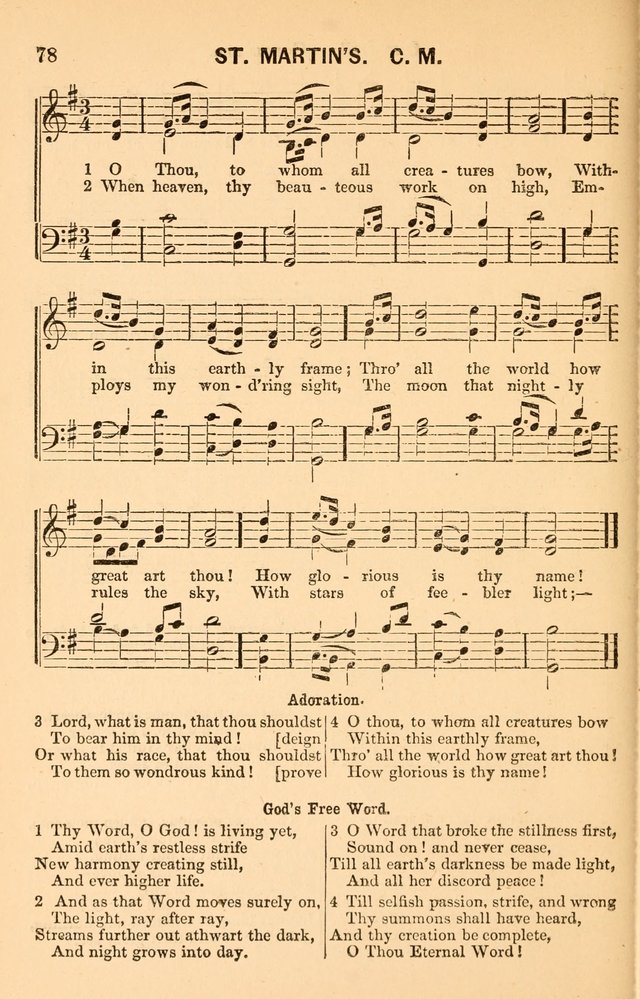 Vestry Harmonies: a collection of hymns and tunes for all occasions of social worship page 83