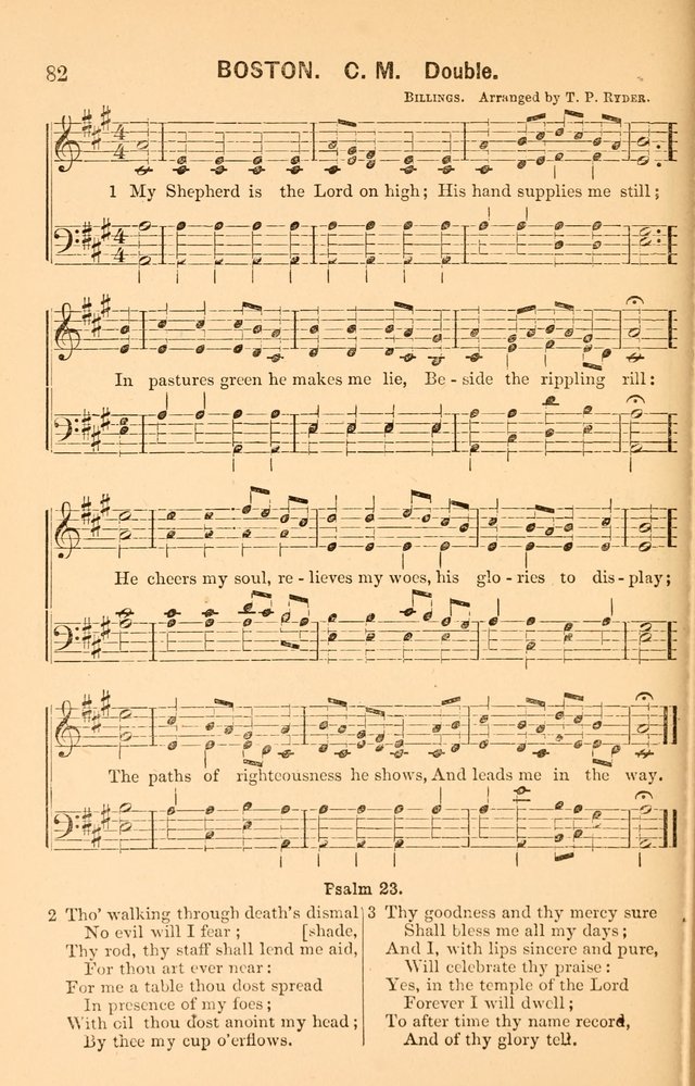 Vestry Harmonies: a collection of hymns and tunes for all occasions of social worship page 87