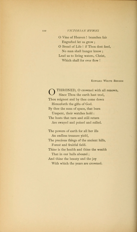 Victorian Hymns: English sacred songs of fifty years page 112