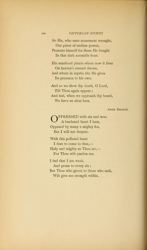 Victorian Hymns: English sacred songs of fifty years page 120