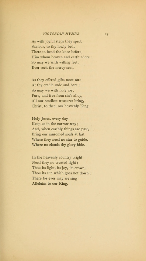 Victorian Hymns: English sacred songs of fifty years page 13