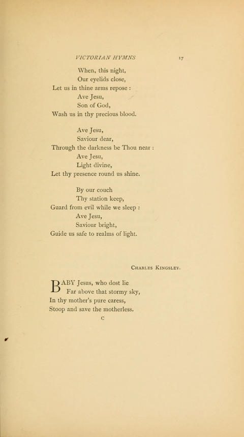Victorian Hymns: English sacred songs of fifty years page 17