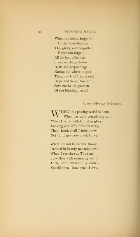 Victorian Hymns: English sacred songs of fifty years page 170
