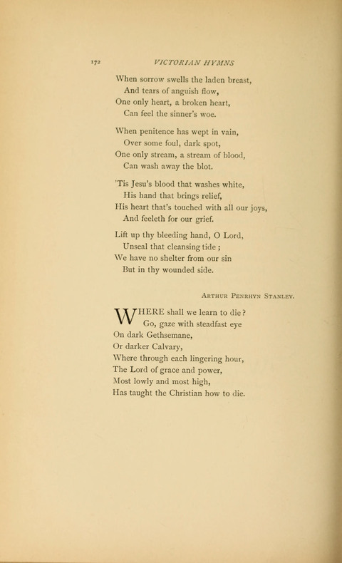 Victorian Hymns: English sacred songs of fifty years page 172