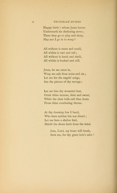 Victorian Hymns: English sacred songs of fifty years page 18