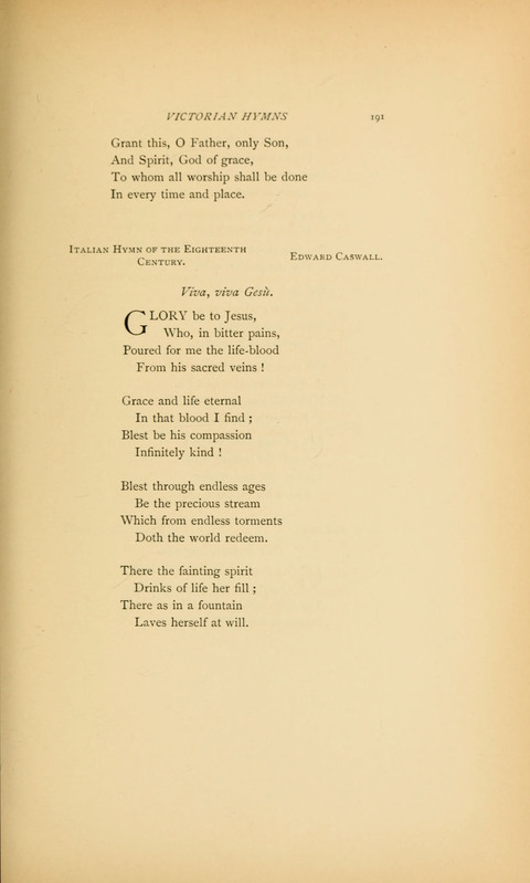 Victorian Hymns: English sacred songs of fifty years page 191