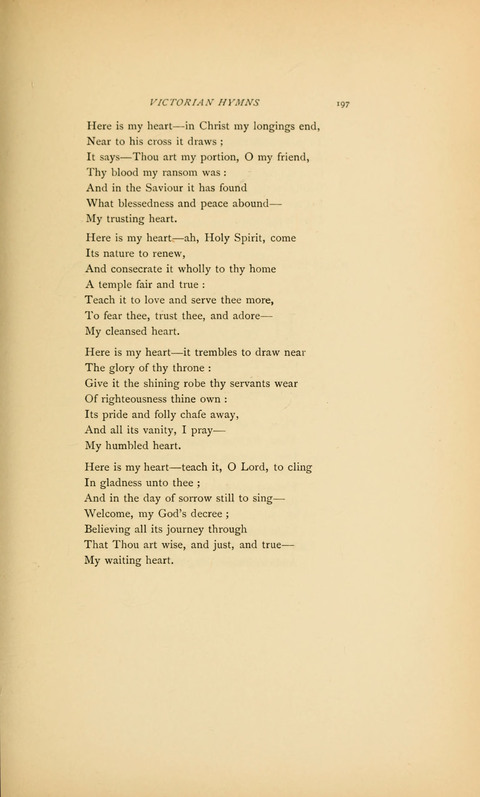Victorian Hymns: English sacred songs of fifty years page 197