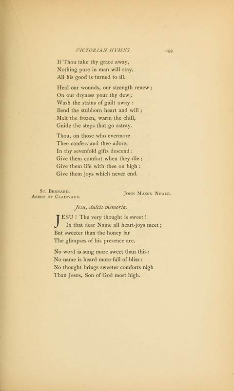 Victorian Hymns: English sacred songs of fifty years page 199