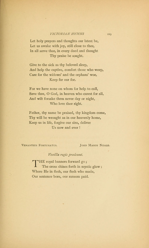 Victorian Hymns: English sacred songs of fifty years page 219