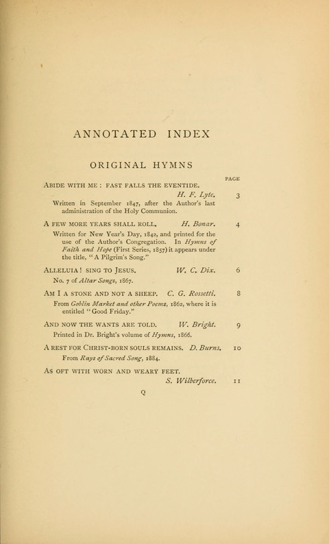 Victorian Hymns: English sacred songs of fifty years page 225