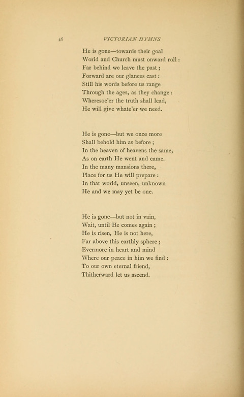 Victorian Hymns: English sacred songs of fifty years page 46