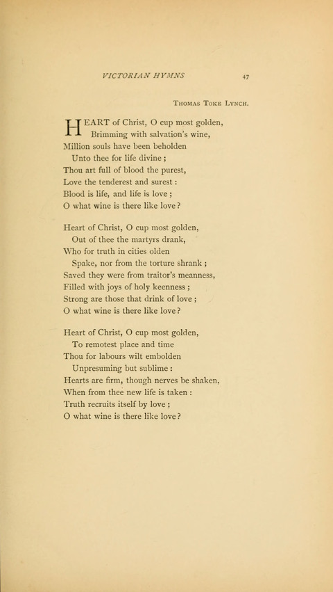 Victorian Hymns: English sacred songs of fifty years page 47